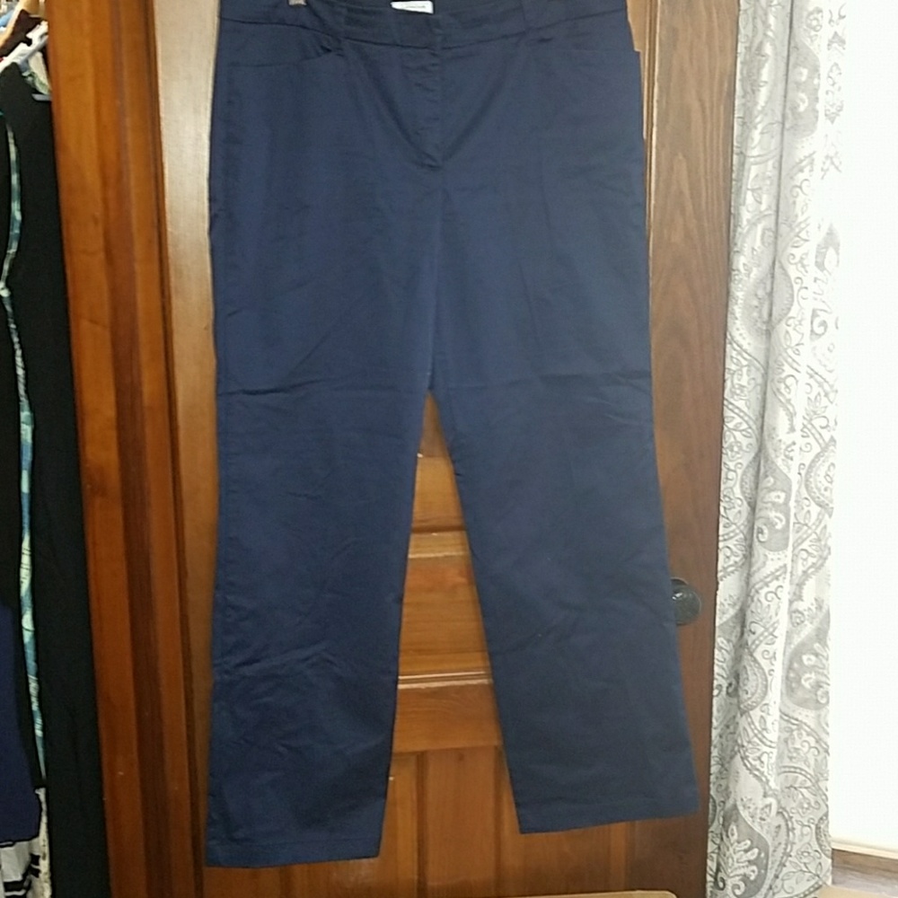 Trousers - Charter Club navy blue - sz 16